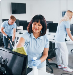 Cleaning Office Monitors
